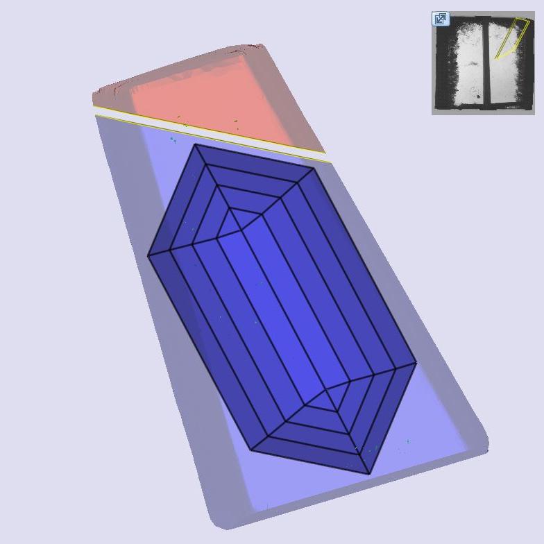 2.55ct | E/VS2 Hexagon Shape Step Cut Lab Diamond (IGI)