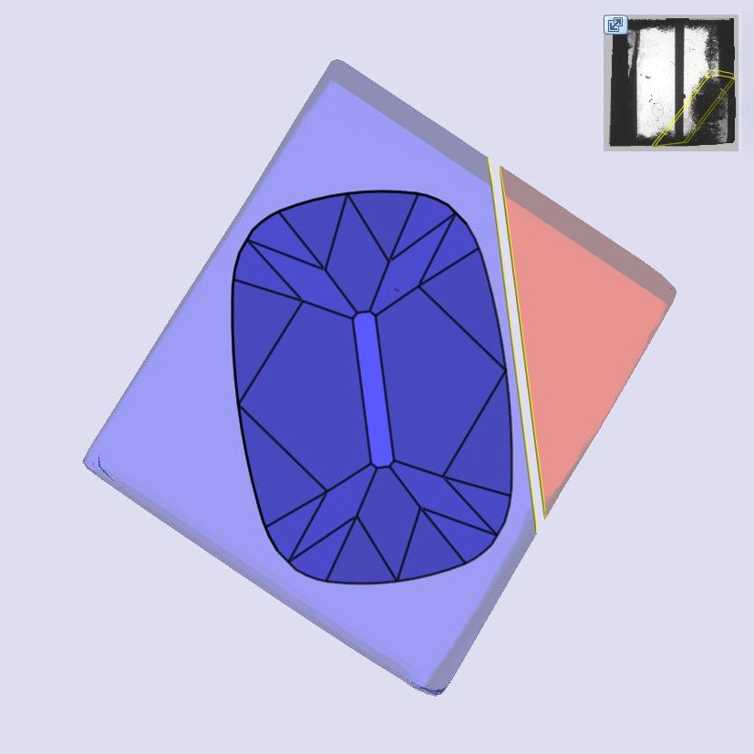 3.59ct | F/VVS2 Cushion Shape Old Mine Cut Lab Diamond (IGI)