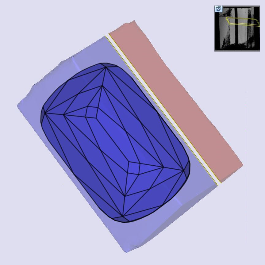 4.83ct | G/VVS2 Cushion Shape Lattice Cut Lab Diamond (IGI)