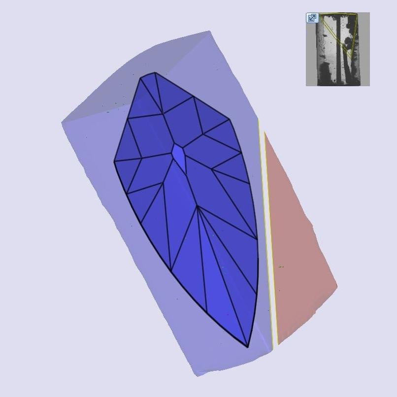3.51ct | G/VVS2 Shield Shape Old Mine Cut Lab Diamond (IGI)