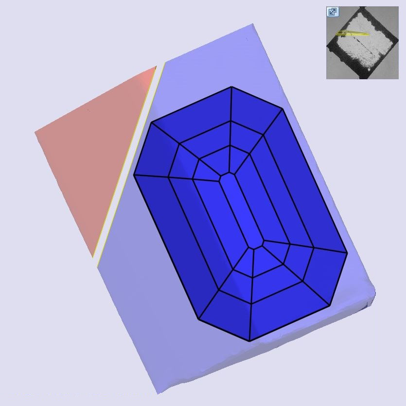 3.06ct | D/VS1 Antique Octagon Shape Step Cut Lab Diamond (IGI)