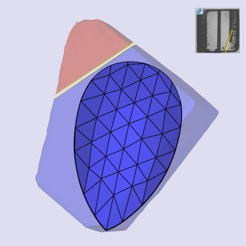 2.90ct | F/VS1 Pear Shape Rose Cut Lab Diamond (IGI)