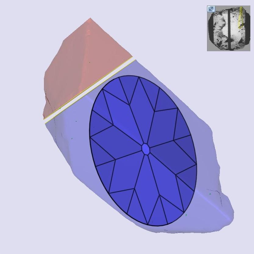 2.03ct | D/VVS2 Oval Shape Old Mine Cut Lab Diamond (IGI)