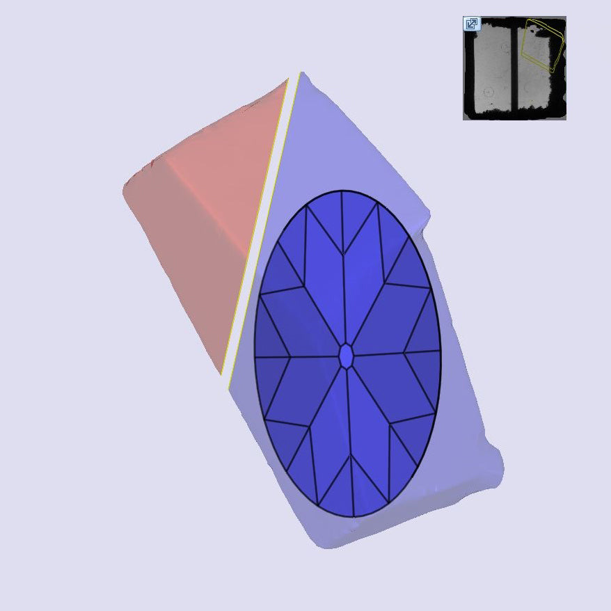 2.06ct | M/VVS2 Champagne Oval Shape Old Mine Cut Lab Diamond (IGI)-LITHOS Diamond