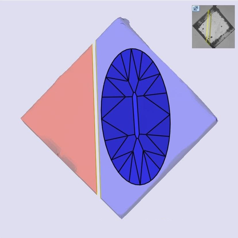 3.66ct | E/VS2 Oval Shape Old Mine Cut Lab Diamond (IGI)