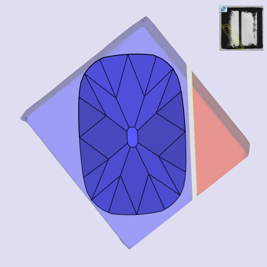 5.34ct | G/VVS2 Cushion Shape Old Mine Cut Lab Diamond (IGI)