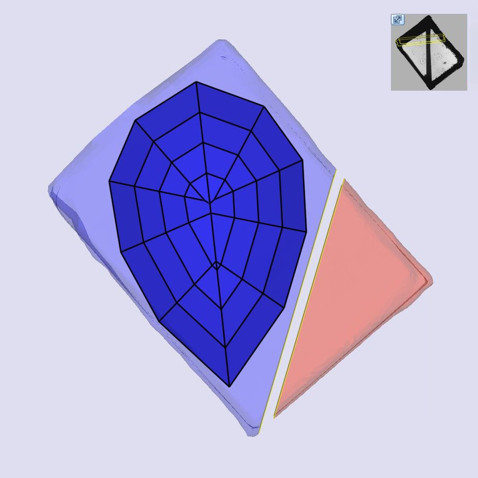 3.02ct |Very Light Yellowish Brown/VS1 Pear Shape Step Cut Lab Diamond (IGI)-LITHOS Diamond