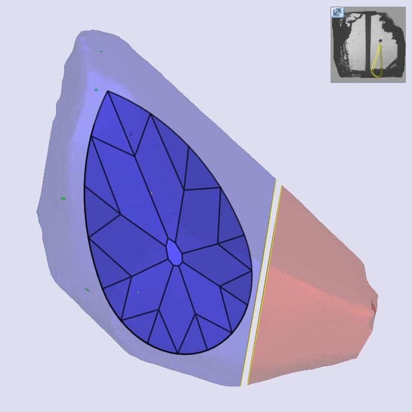 2.51ct | E/VS1 Pear Shape Old Mine Cut Lab Diamond (IGI)