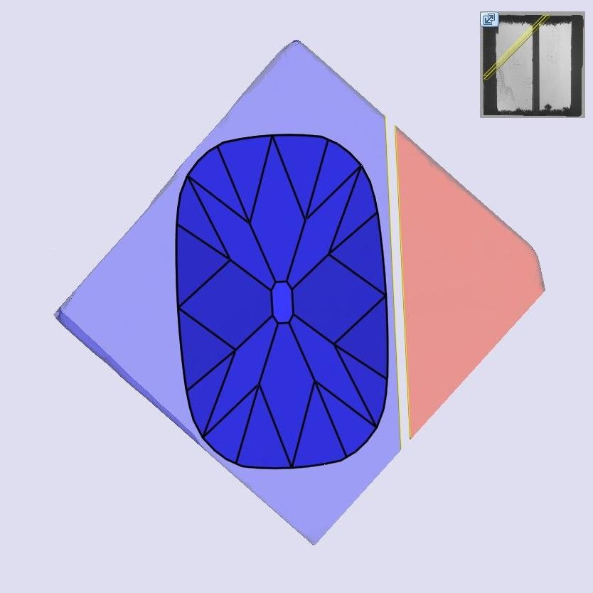 4.68ct | F/VS1 Antique Cushion Shape Old Mine Cut Lab Diamond (IGI)