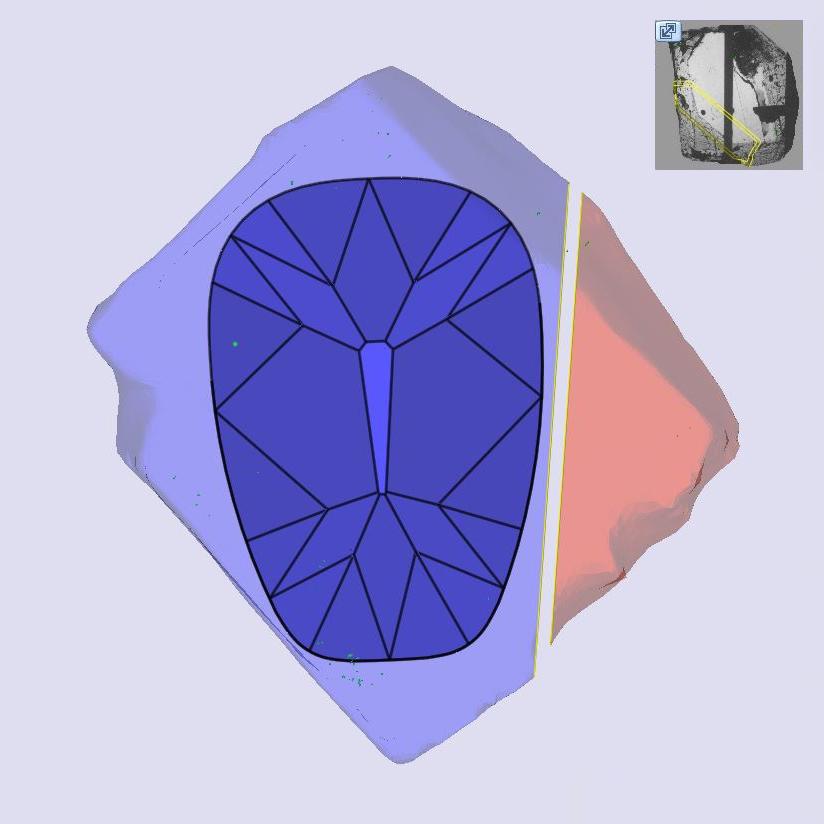 2.51ct | E/VS1 Tapered Cushion Shape Old Mine Cut Lab Diamond (IGI)