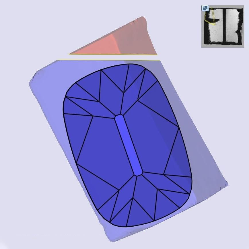 2.50ct | G/SI1 Cushion Shape Old Mine Cut Lab Diamond (IGI)