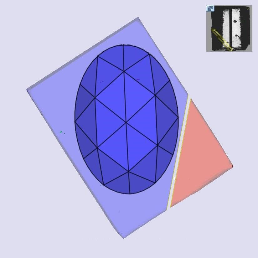 2.01ct | E/VVS2 Oval Shape Rose Cut Lab Diamond (IGI)