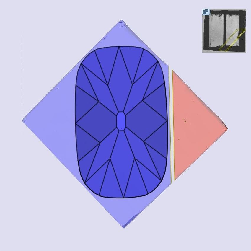 5.50ct | J/VS1 Cushion Shape Antique Old Mine Cut Lab Diamond (IGI)