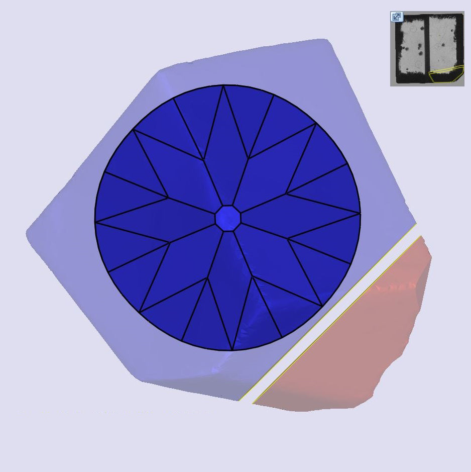 1.71ct | F/VVS2 Round Shape Old European Cut Lab Diamond (IGI)
