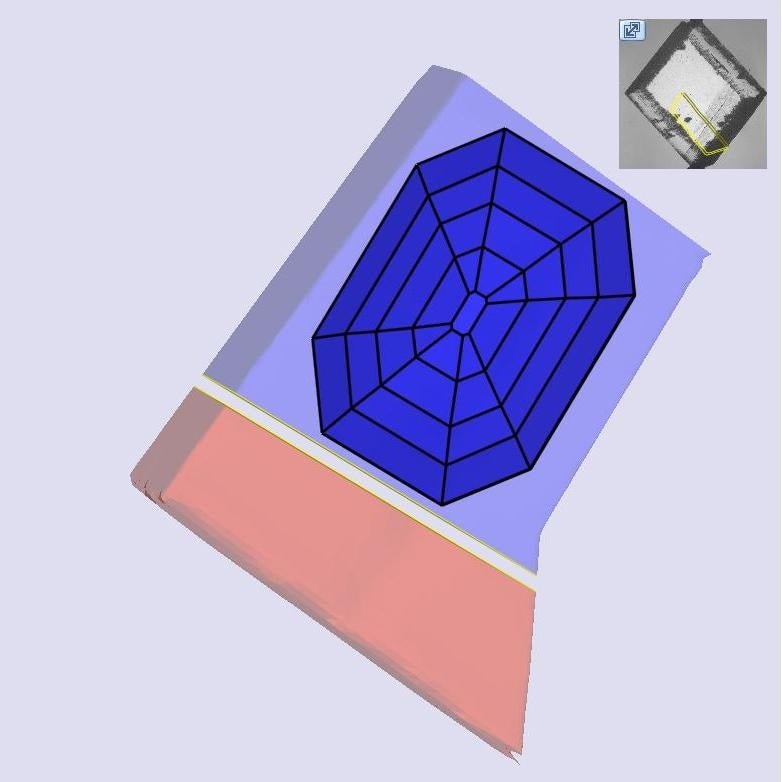 3.03ct | D/VVS2 Antique Octagon Shape Step Cut Lab Diamond (IGI)