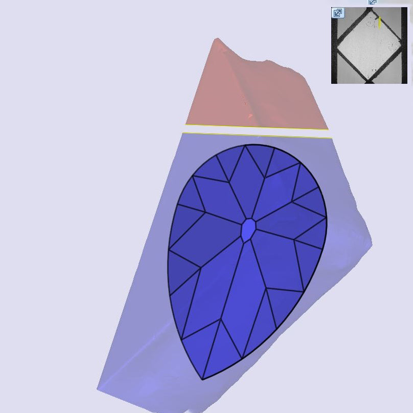 1.16ct | E/VVS2 Pear Shape Old Mine Cut Lab Diamond (IGI)