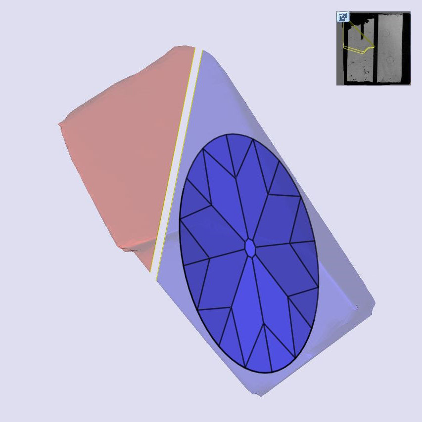2.70ct | F/VS1 Oval Shape Old Mine Cut Lab Diamond (IGI)