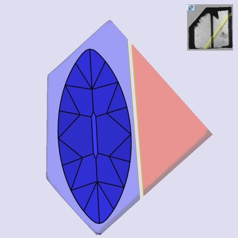 2.60ct | F/VVS2 Oval Shape Old Mine Cut Lab Diamond (IGI)