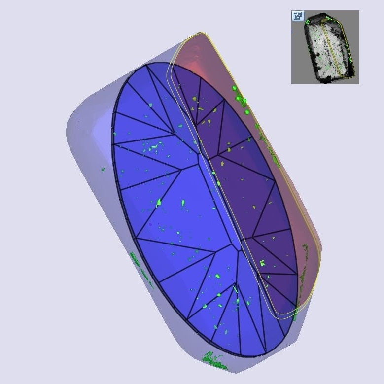 6.08ct | I/VS1 Oval Shape Old Mine Cut Lab Diamond (IGI)-LITHOS Diamond