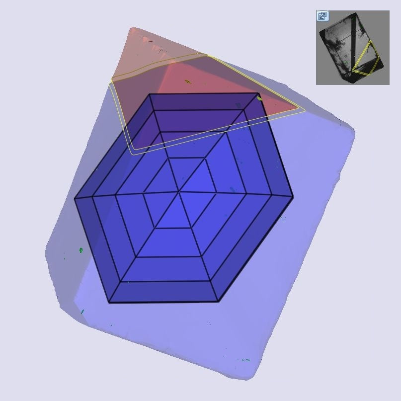 2.27ct | D/VS1 Hexagon Shape Step Cut Lab Diamond (IGI)