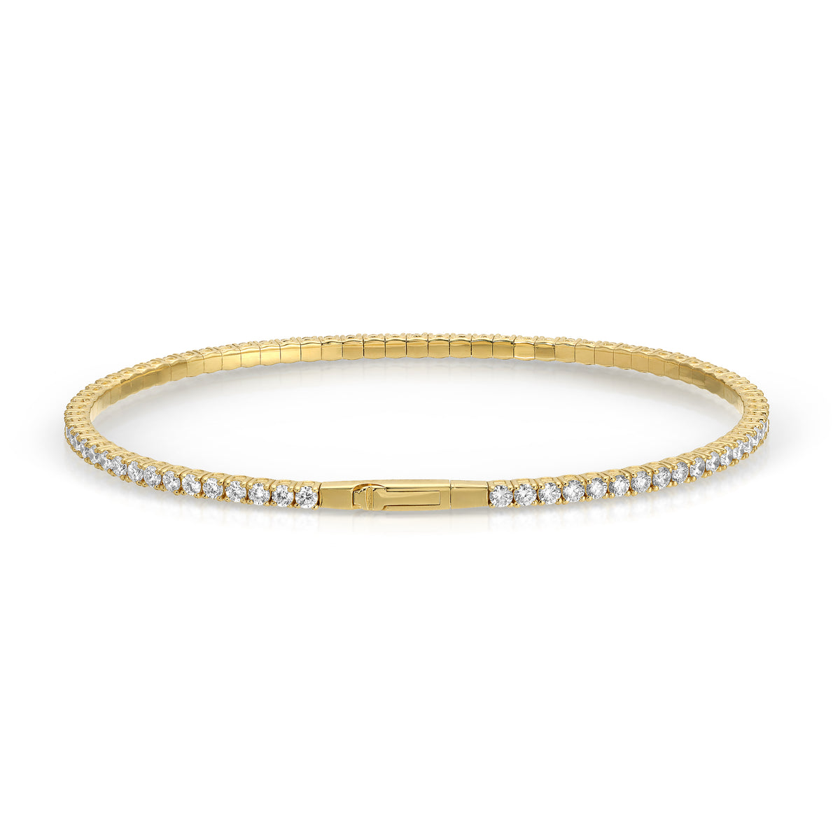 Full Diamond Flex Bangle